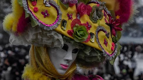 Annecy - Carnaval 2013 Le carnaval d'Annecy qui se déroule en février. Il a fait un froid de canard ce jour là