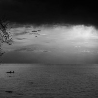 Depuis le Domaine De Rovorée - La Châtaignière jusqu'à Yvoire par le lac Léman - Haute-Savoie - France Depuis le Domaine De Rovorée - La Châtaignière jusqu'à Yvoire par le lac Léman - Haute-Savoie - France