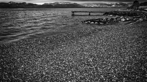 Évian - Infrarouge Evian-les-Bains, où je réside actuellement. En infrarouge